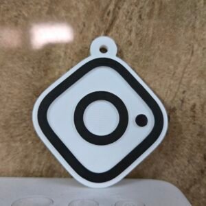 NFC Tag Instagram Keychain